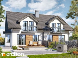 Проект дома ARCHON+ Дом в дельфиниуме 3