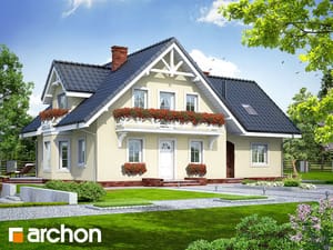 Проект дома ARCHON+ Дом в боровиках