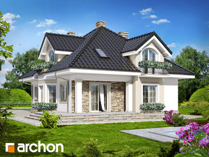 Проект дома ARCHON+ Дом в кокосах