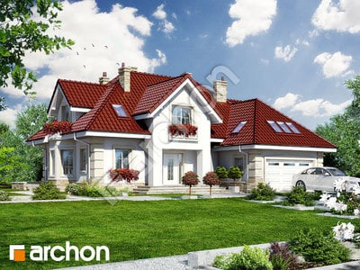 Проект дома ARCHON+ Дом в корице