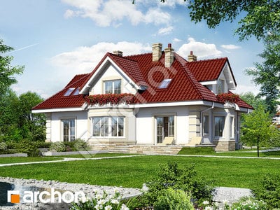 Проект дома ARCHON+ Дом в корице