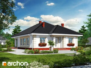 Проект дома ARCHON+ Дом в имбири