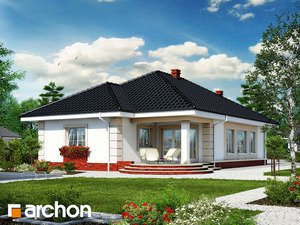 Проект дома ARCHON+ Дом в имбири