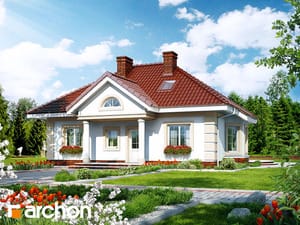 Проект дома ARCHON+ Дом в ежевике 3