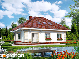 Проект дома ARCHON+ Дом в ежевике 3