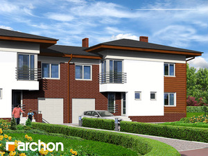 Проект дома ARCHON+ Дом в мирте 3