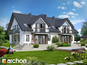 Проект дома ARCHON+ Дом в малине