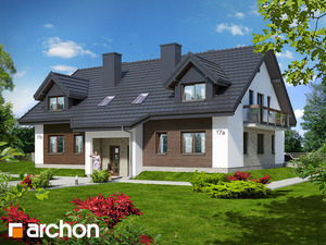 Проект дома ARCHON+ Дом в малине