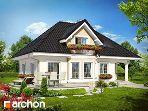 Проект дома ARCHON+ Дом в авокадо