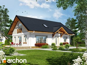 Проект дома ARCHON+ Дом в арнике (М)
