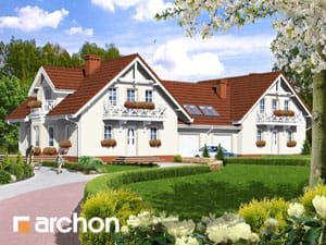 Проект дома ARCHON+ Дом в рододендронах 5 (Б)