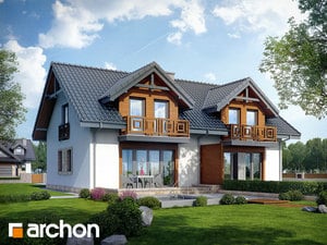 Проект дома ARCHON+ Дом в клематисах 5