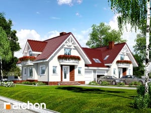 Проект дома ARCHON+ Дом в антоновке (ГБ)