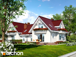 Проект дома ARCHON+ Дом в антоновке (ГБ)