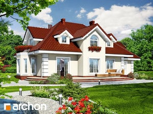 Проект дома ARCHON+ Дом во вьюнке (Г2)