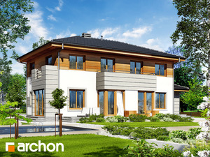 Проект дома ARCHON+ Вилла Александра