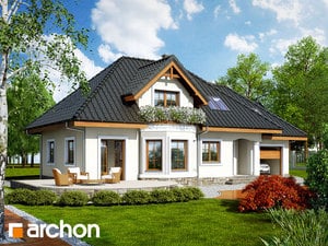 Проект дома ARCHON+ Дом в авокадо (Г)