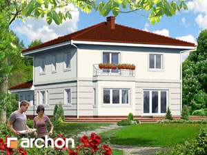 Проект дома ARCHON+ Вилла Алиция