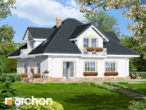 Проект дома ARCHON+ Дом в зорьках 3