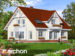 Проект дома ARCHON+ Дом в анисе 3