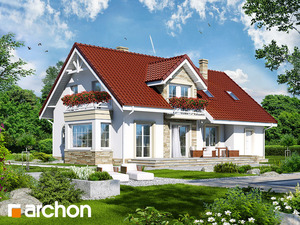 Проект дома ARCHON+ Дом в сезаме