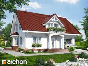 Проект дома ARCHON+ Дом в бархатцах 4