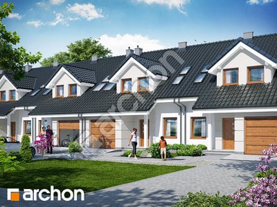 Проект дома ARCHON+ Дом в клематисах 7 (Р)
