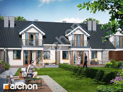 Проект дома ARCHON+ Дом в клематисах 7 (Р)