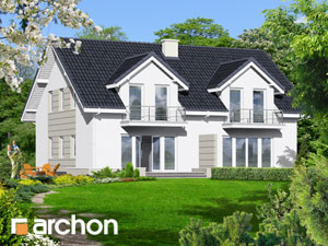 Проект дома ARCHON+ Дом в клематисах 6