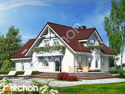 Проект дома ARCHON+ Дом в рододендронах 5 (Г2)