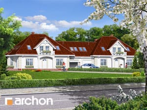 Проект дома ARCHON+ Дом в бархатцах 5