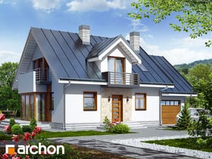 Проект дома ARCHON+ Дом в рододендронах 6 (Н)