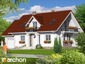 Проект дома ARCHON+ Дом в алоэ 4