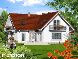 Проект дома ARCHON+ Дом в алоэ 4