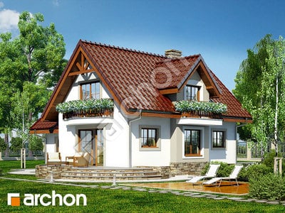 Проект дома ARCHON+ Дом в антоновке (ГП)