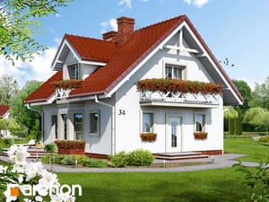 Проект дома ARCHON+ Дом в рододендронах (П)