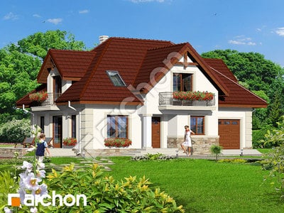 Проект дома ARCHON+ Дом а альпиниях
