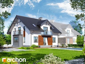Проект дома ARCHON+ Дом в клематисах (Г2)