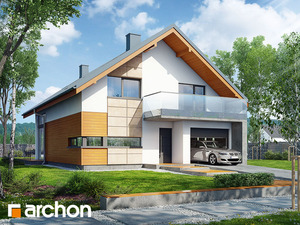 Проект дома ARCHON+ Дом в кирказоне