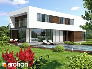 Проект дома ARCHON+ Дом в караганах