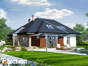 Проект дома ARCHON+ Дом в хеномелесе 3