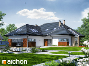 Проект дома ARCHON+ Дом в хеномелесе 3