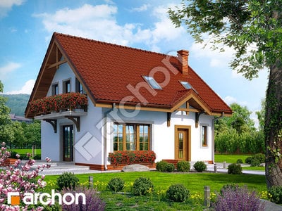 Проект дома ARCHON+ Дом в землянике 5