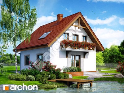 Проект дома ARCHON+ Дом в землянике 5