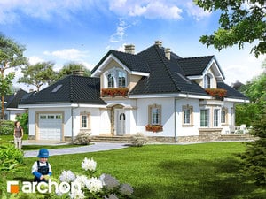 Проект дома ARCHON+ Дом в кокосах (Г)