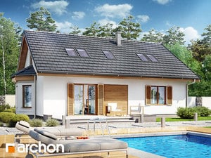 Проект дома ARCHON+ Дом в ежевике 2 (М)