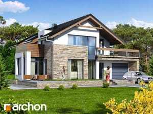 Проект дома ARCHON+ Дом под гуннерой