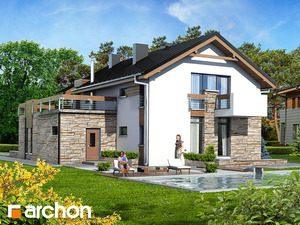 Проект дома ARCHON+ Дом под гуннерой
