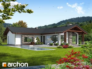 Проект дома ARCHON+ Дом в лурониум