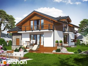 Проект дома ARCHON+ Дом в буддлеях